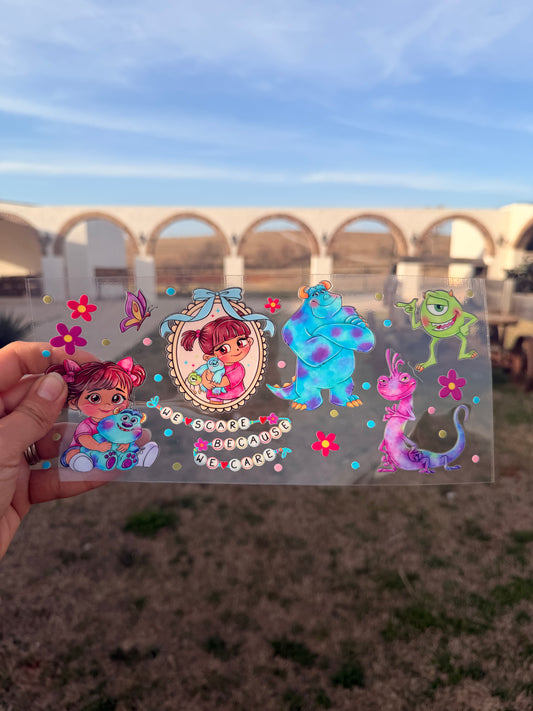 Ready to press uvdtf wraps for glass cup