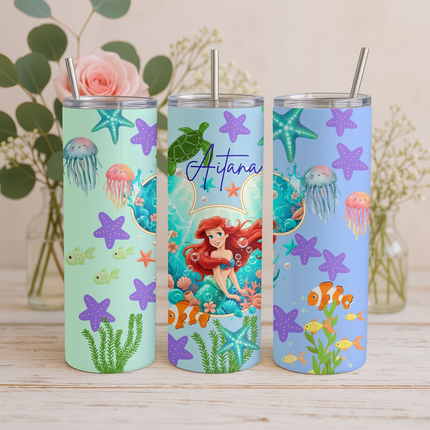 Mermaid ocean custom name