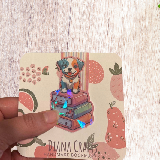 Handmade Bookmark- dog
